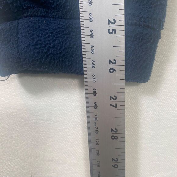 PacSun Blue Fleece Pullover Men’s Size Large 1/4 Zip Polyester 2 Zip Pockets - Picture 11 of 11